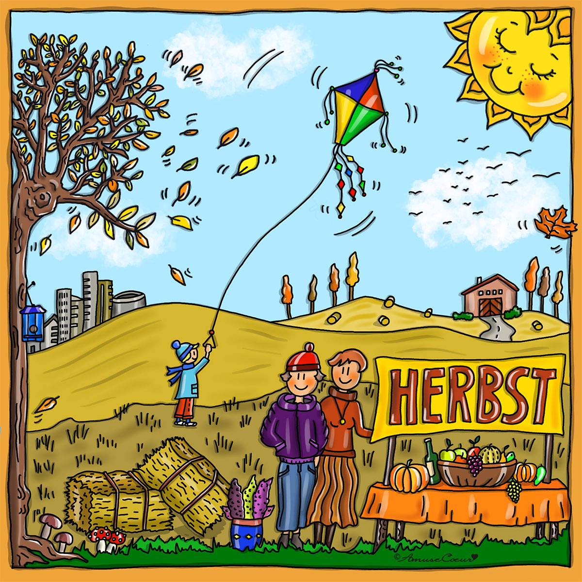 Herbstbild bei pure