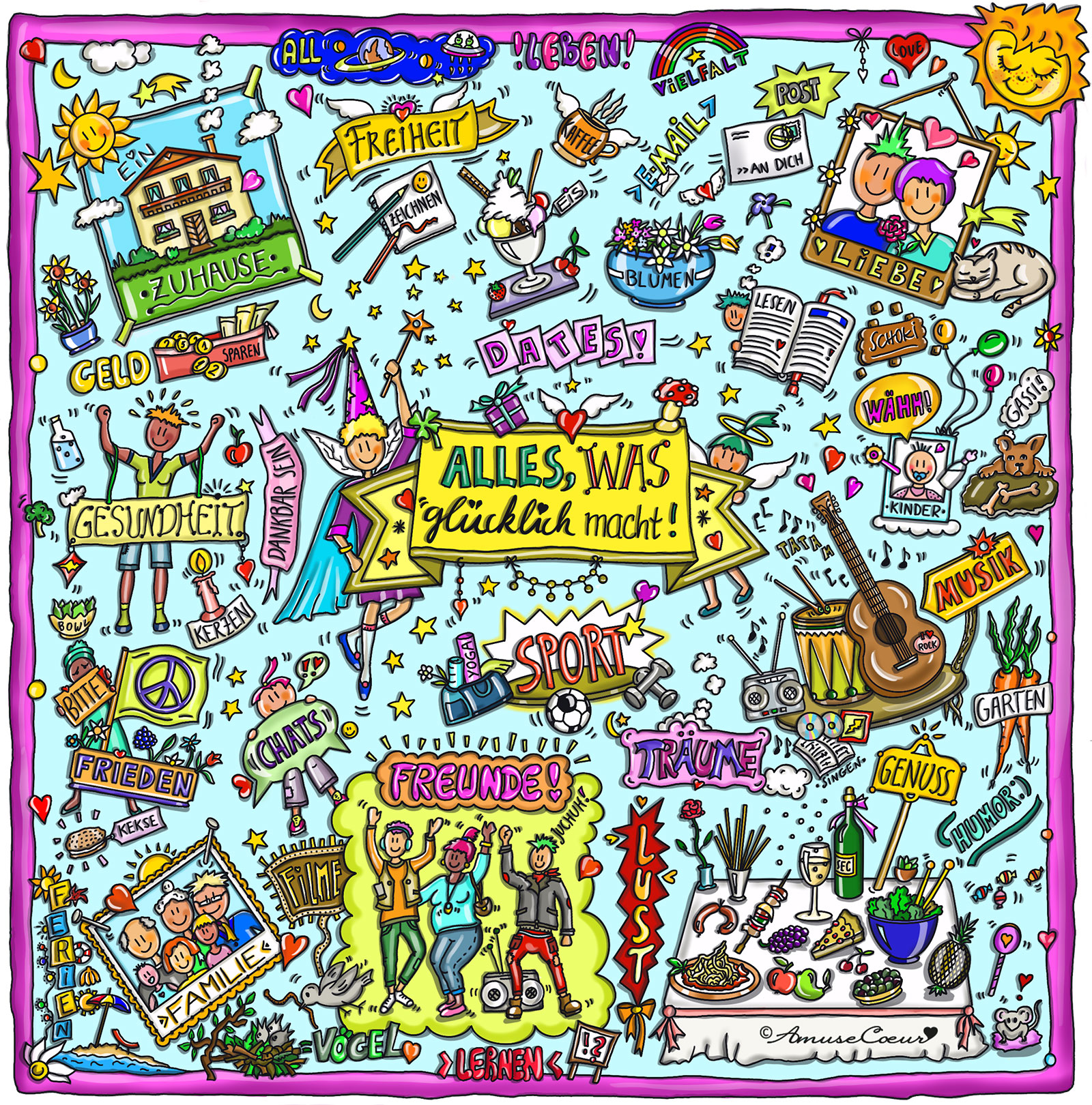 Alles was glücklich macht!